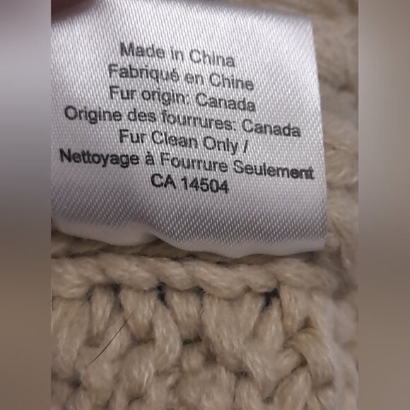 CrownCap - Winter Beanie/Toque/Hat - O/S- Dark Cream - Picture 6 of 6